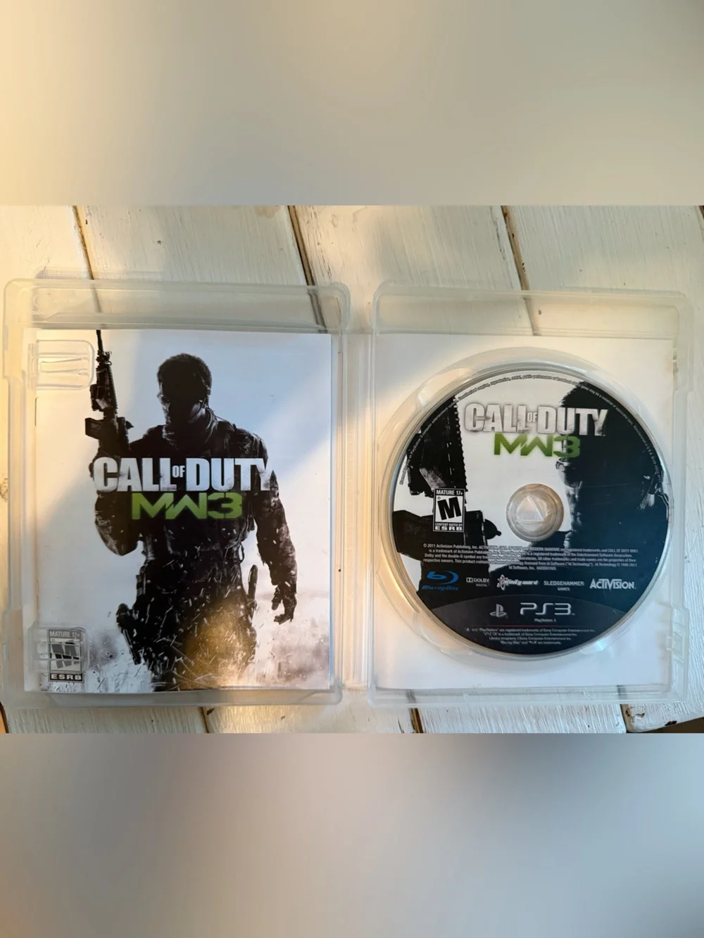 Call of Duty Modern Warfare 3 MW3 Sony Playstation 3 PS3 Complete